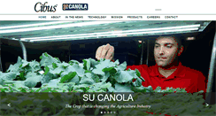 Desktop Screenshot of cibus.com